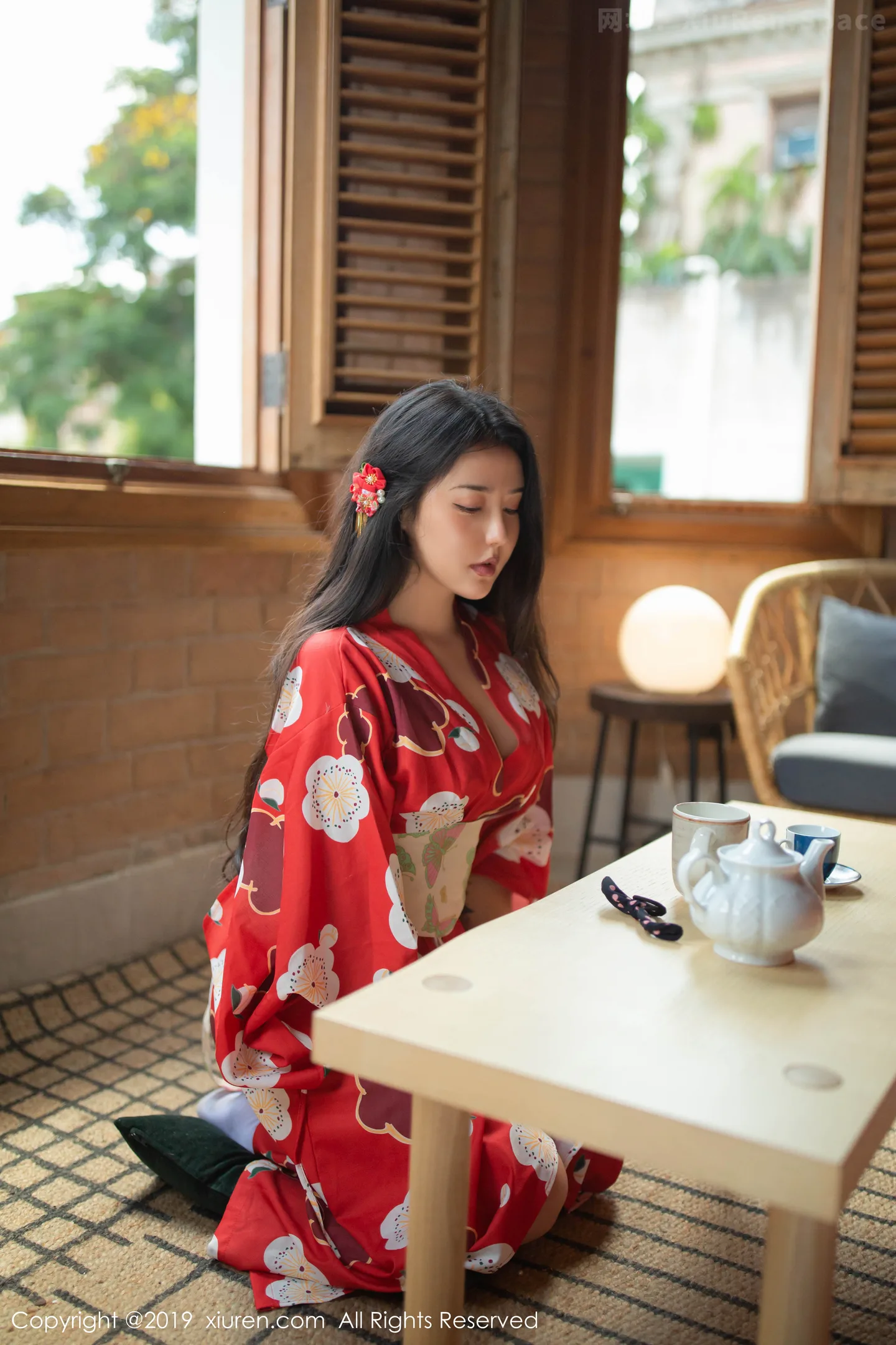 图片[2]-[XiuRen秀人网]VOL.1492 女神Manuela玛鲁娜迈阿密旅拍私房和服半脱激情捆绑诱惑写真58P-秀人网官方网站
